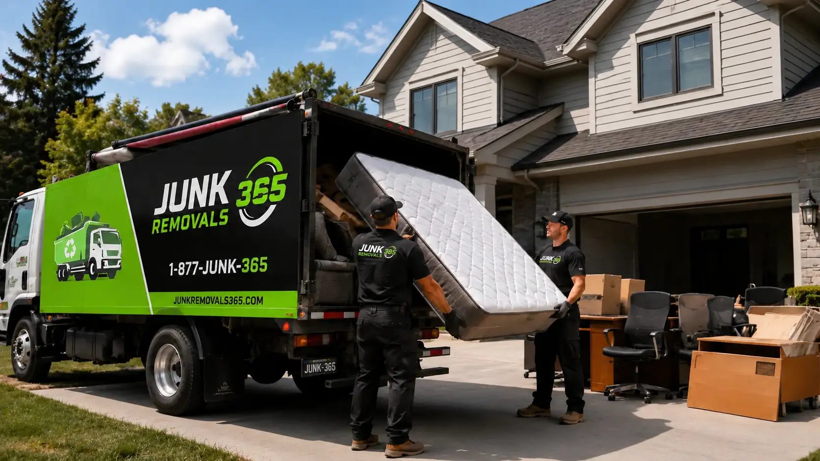 Eco-conscious mattress removal and bulky item cleanup in the United States