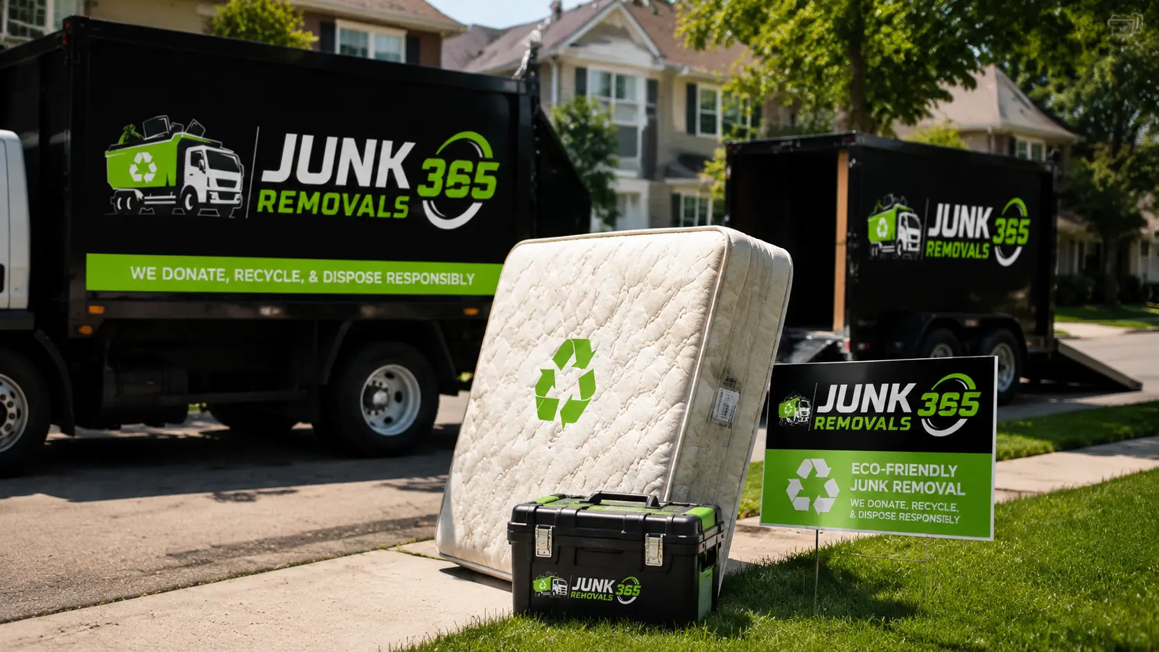 Eco-friendly mattress removal and recycling preparation for homes across the United States