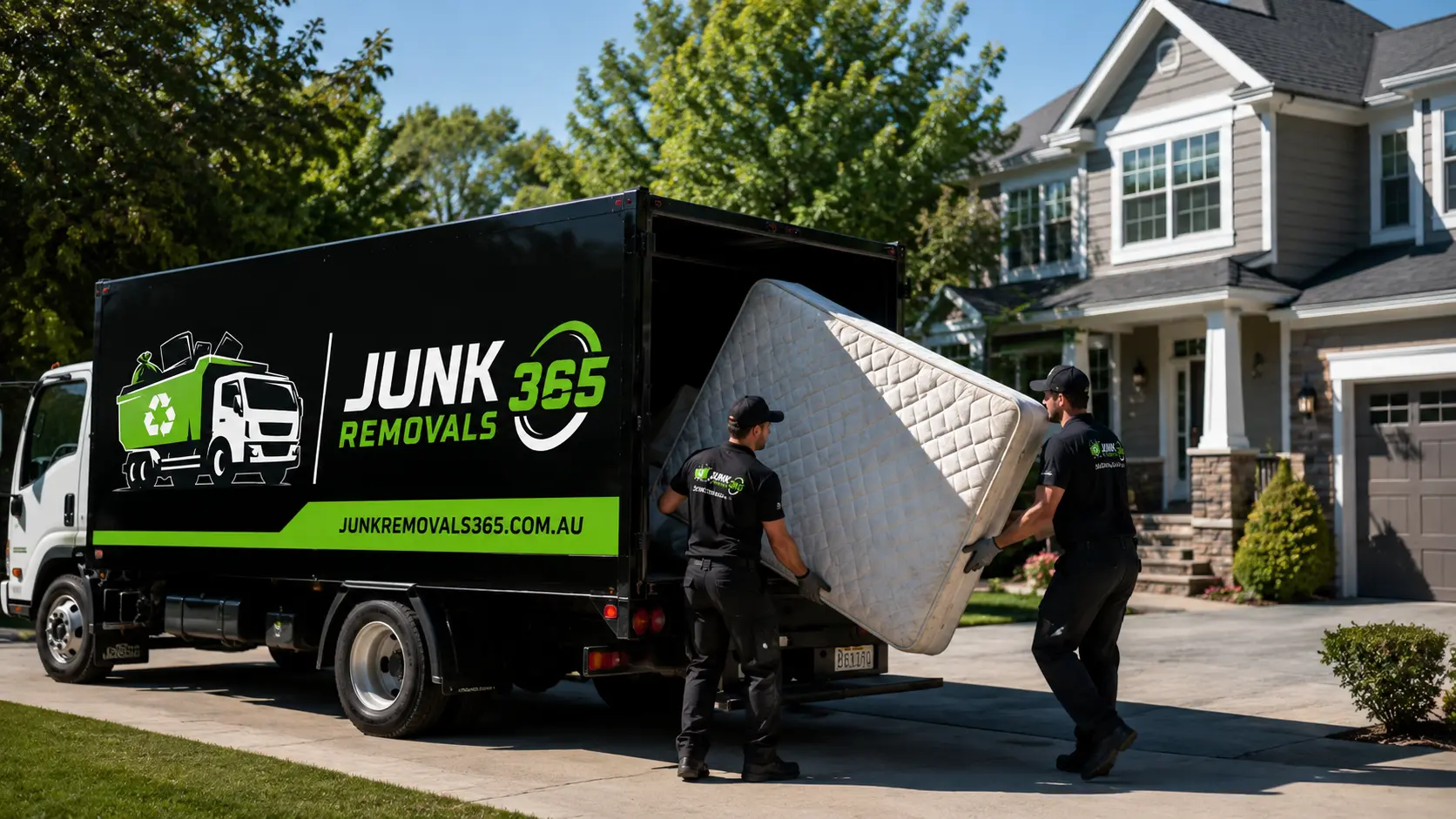 Old mattress removal during a national home cleanout