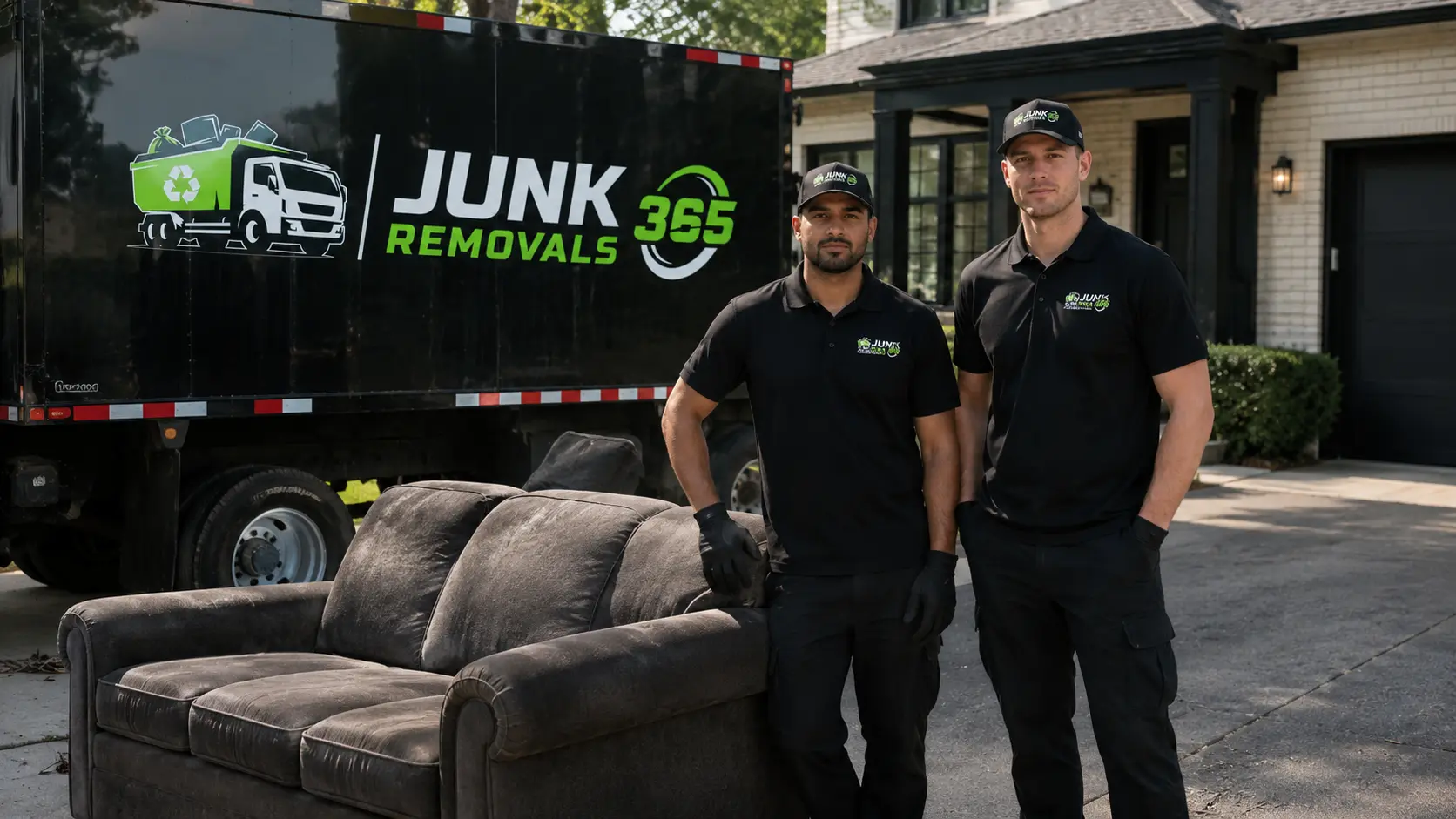 Bulky couch disposal after furniture removal in the United States