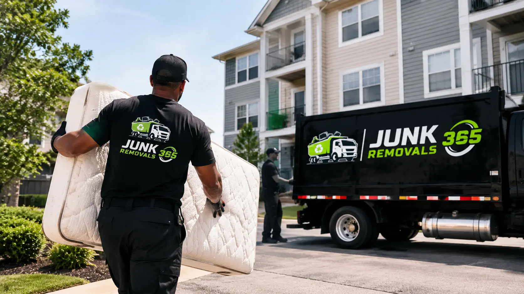Mattress haul away near me for an apartment move out cleanout