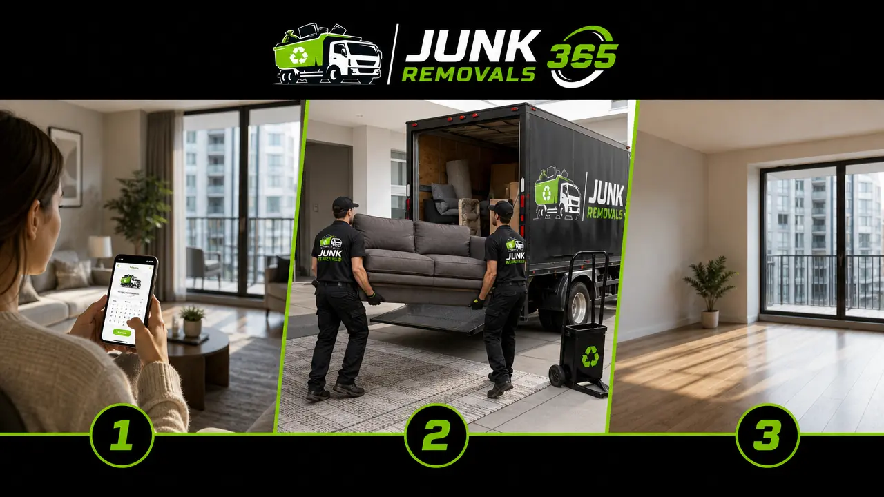 Apartment couch removal for old furniture disposal nationwide